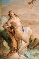 (dettaglio) Angelica, da Ruggero libera Angelica, dalla Stanza dell