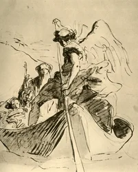 Fuga in Egitto, metà XVIII secolo, 1928