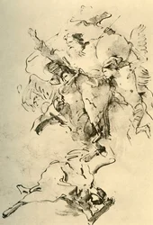 Dio Padre circondato da angeli, 1758-1759, 1928