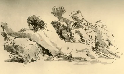 Nereidi e Tritone, c1753-1762, 1928