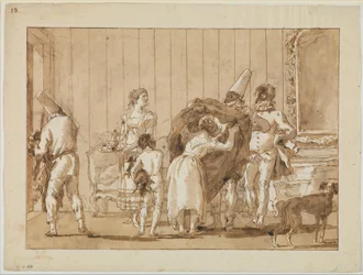 Punchinello come sarta, c.1800