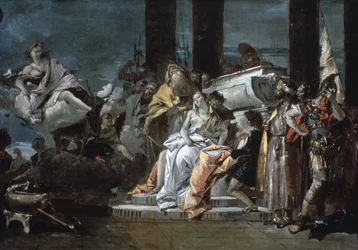 Il sacrificio di Ifigenia, 1735