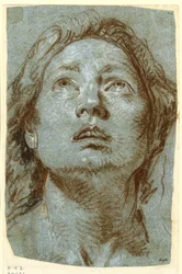 Studio sulla testa di Sant