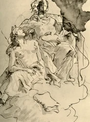 Due donne, metà del XVIII secolo, 1928