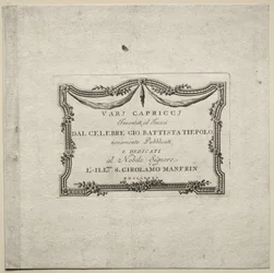 Vari capricci, 1785