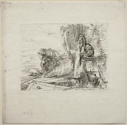 Vari capricci: Il filosofo in piedi con libro, 1785
