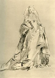 Giovane Donna, inizio-metà XVIII secolo 1928