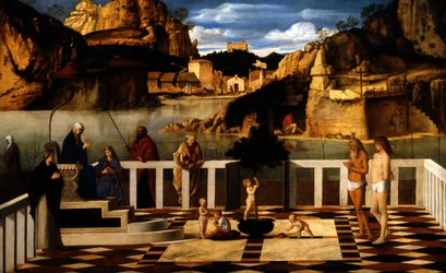 Italian: Allegoria sacra Sacred Allegory
