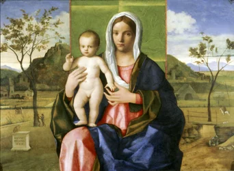 Benedizione della Madonna e del Bambino