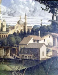 La Crocifissione, dettaglio dell