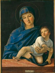 Vergine con Bambino (dipinto su tela)