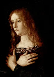 Vergine con il Bambino con Santa Caterina d