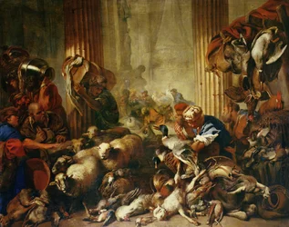 Gesù scaccia i mercanti dal tempio