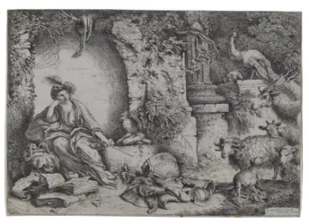 Circe trasforma gli uomini di Ulisse in bestie