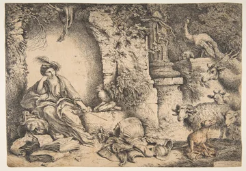 Circe con i compagni di Ulisse trasformati in animali