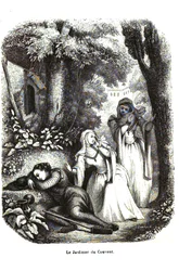 Decameron - Terzo giorno, racconto 1 - Il giardiniere del convento