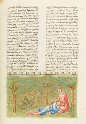 Decameron, Quarta giornata, racconto 6; premonizione: Morte di Gabriotto.