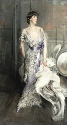Boldini - RITRATTO DI CELIA TOBIN CLARK