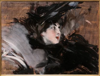 Signora con un Cappello