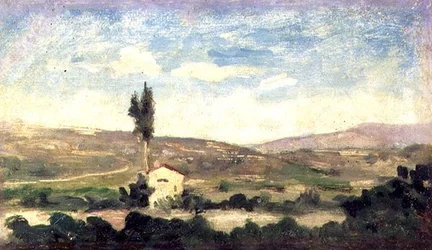 Paesaggio con Pioppo