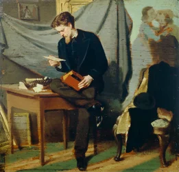 Autoritratto di Lanfredini, circa 1866, di Giovanni Boldini
