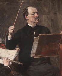 Ritratto di Emanuele Muzio compositore e direttore d