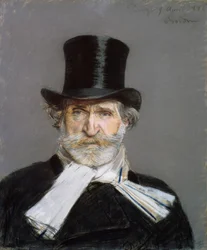 Ritratto di Giuseppe Verdi, 1886