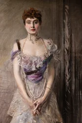 (dettaglio) della Principessa Eulalia di Spagna