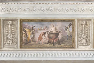 Il martirio di San Giovanni Evangelista a Roma
