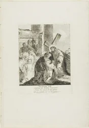 Cristo consola le donne piangenti, ottava tavola della Via Crucis