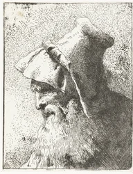 Uomo con barba e cappello