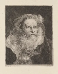 Vecchio che medita, dalla Raccolta di Teste