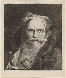 Vecchio con una spada