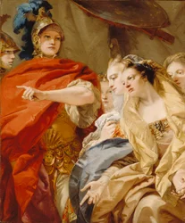 Le donne di Dario che invocano la clemenza di Alessandro