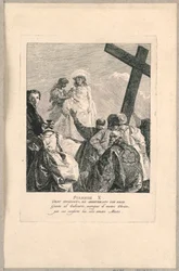 Via Crucis - Stazione X, Gesù Spogliato