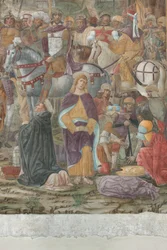 Milano, Refettorio del Cenacolo Vinciano, Donato Montorfano, Crocifissione di Cristo