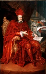 Ritratto di Agostino Spinola (1624-1692) Doge di Genova tra il 1679 e il 1681. Dipinto di Giovanni Enrico Vaymer