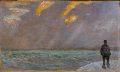 Tramonto sul mare