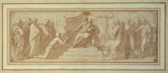 Giuseppe davanti al Faraone