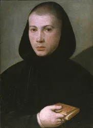 Ritratto di un giovane monaco benedettino, Prima metà del XVI secolo