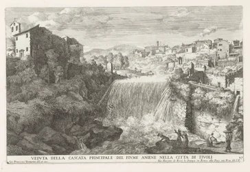 Cascata del fiume Aniene a Tivoli