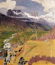 Paesaggio autunnale, 1903