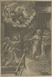 Annunciazione con Dio Padre