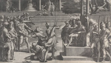 Il martirio di San Paolo e la condanna di San Pietro