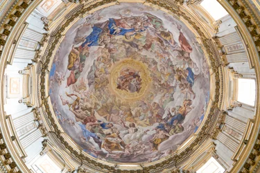 Cupola del Duomo di Napoli, Napoli, Italia