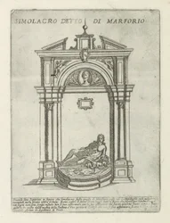 Fontana con la statua di Marforio