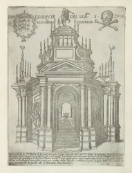 Monumento funebre di Alessandro Farnese nella Santa Maria in Aracoeli a Roma