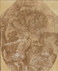 La scoperta del vetro, ca. 1570-72