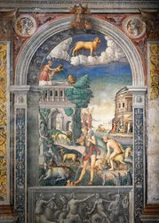 Affresco di Giovanni Maria Falconetto (1468-1535), Sala dello Zodiaco, Palazzo D