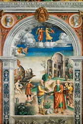 Murales nella Sala dello Zodiaco, Palazzo d